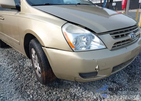 2010 Kia Sedona Lx z USA, uszkodzony, nr VIN KNDMG4C31A6355381